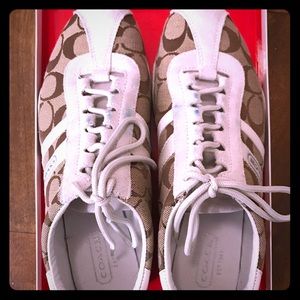 Authentic Logo Coach Sneakers - Size 9